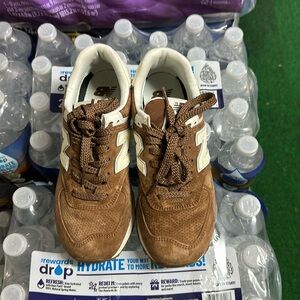 Brown Suede New Balance 574
